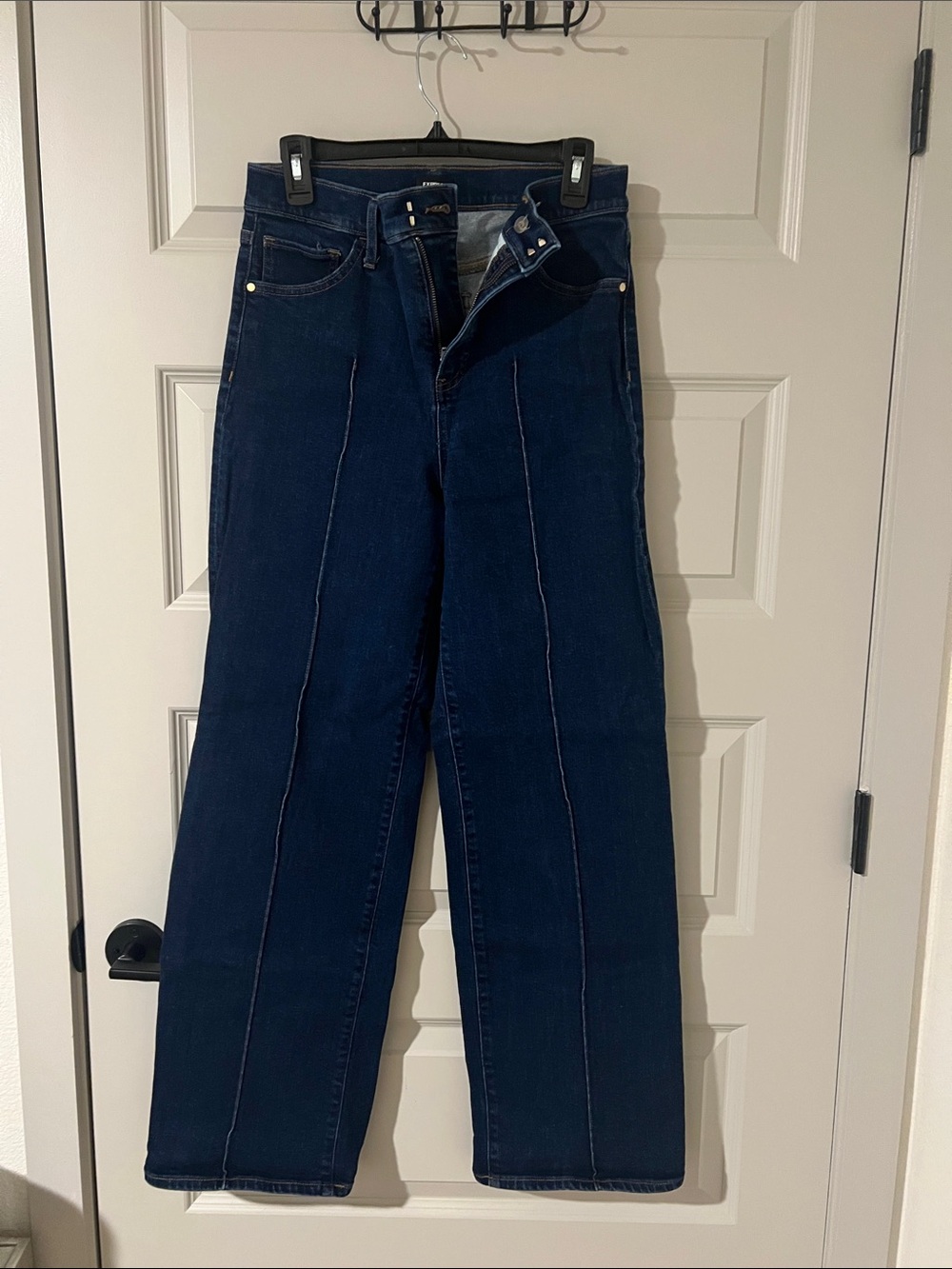 Express wide leg high rise jeans size 6